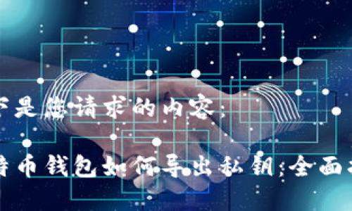 以下是您请求的内容：

比特币钱包如何导出私钥：全面指南